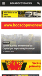 Mobile Screenshot of bocadopovonews.com.br